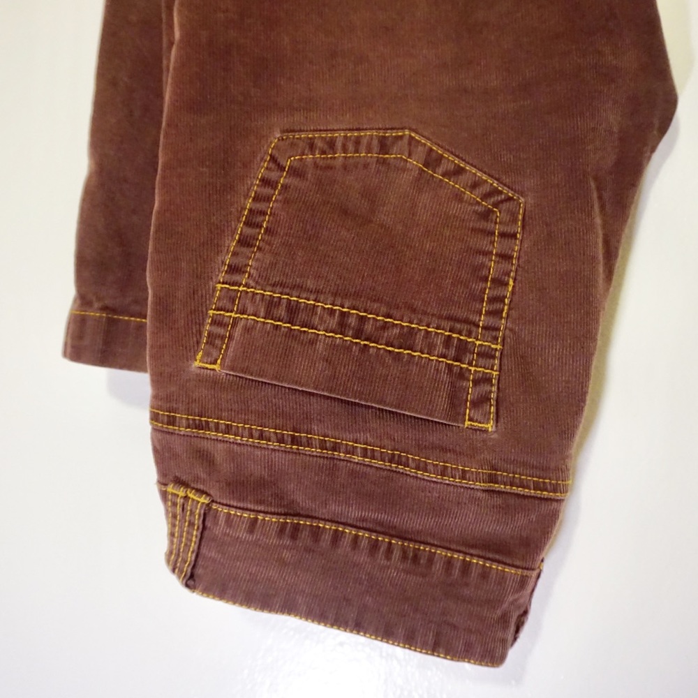 Prana chocolate brown corduroy pants